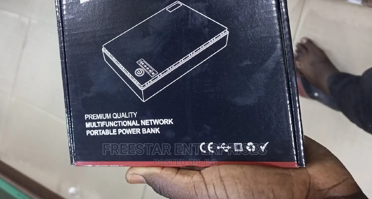 10400mah DC UPS Mini UPS Battery Backup. Router Power Bank.