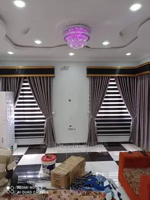 Curtain With Board Design