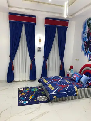 Beautiful Royal Blue Curtain