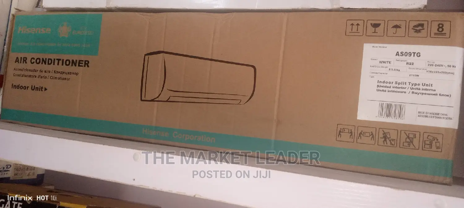 Hisense 1hp Split Air Conditioner White