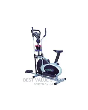 4 Handle Elliptical Bike With Twister and Dumbbells