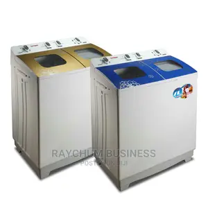 Qasa Qlink Washing Machin 10.2kg Twin Tub