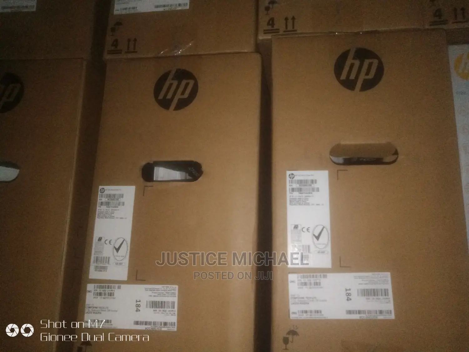 New Desktop Computer HP AiO 22 4GB Intel Pentium SSD 256GB