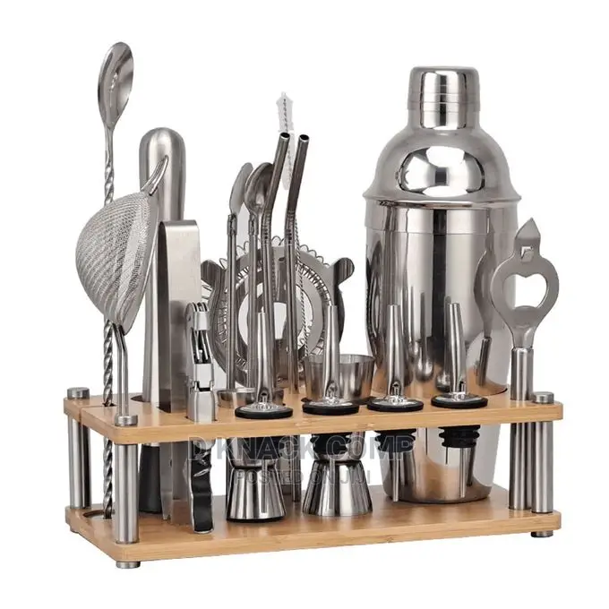 Bar Cocktail Set Shaker Drink Making Kit - 20pcs