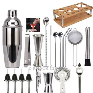 Bar Cocktail Set Shaker Drink Making Kit - 20pcs