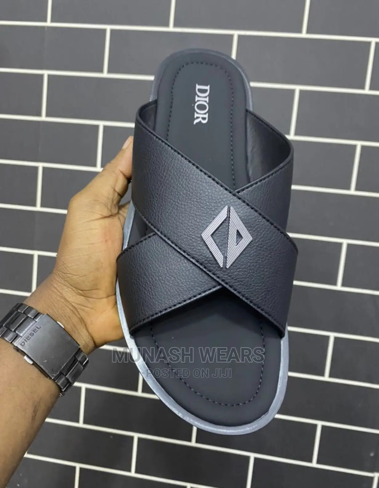 Christian Dior Leather Slipers