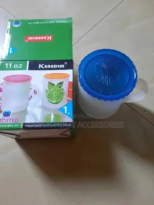 Frosted Mug With Lid