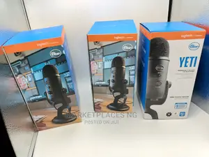 Logitech for Creators Blue Yeti Blackout Microphone