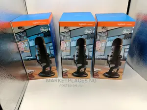 Logitech for Creators Blue Yeti Blackout Microphone
