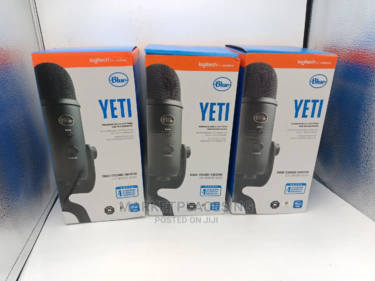 Logitech for Creators Blue Yeti Blackout Microphone