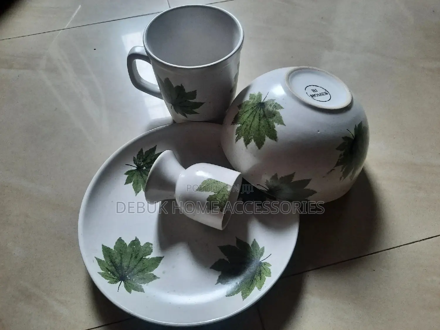 4pcs Stoneware Dinner Set