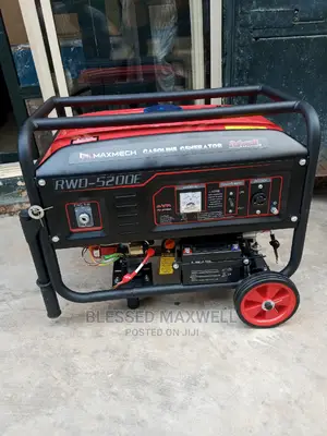 (Rwd-5200e) Maxmech Generator With Key And Tire
