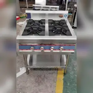 Commercial Gas Cooker 4 Burner