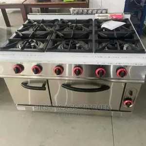 High Quality Gas Cooker 6 Burner With Oven
