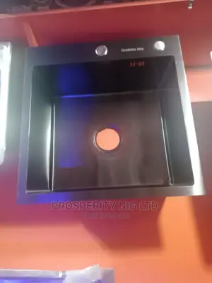 Black Single Bowl Sink