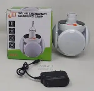 Solar LED Charging Foldable Emergency Lighting Camping Lamp