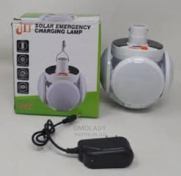 Solar LED Charging Foldable Emergency Lighting Camping Lamp