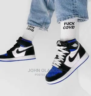 Jordan 1 Retro High OG Royal Toe 2020 - Size 40