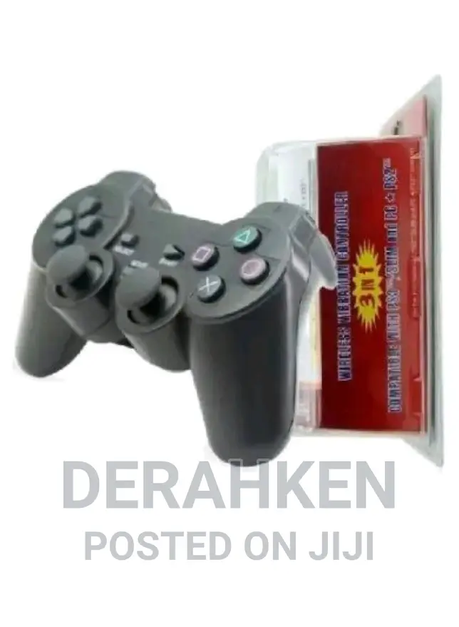 6in 1 Wireless Game Pad Controller for Pc, Ps2 and Ps3 in Ikeja Video Game Consoles, Derahken