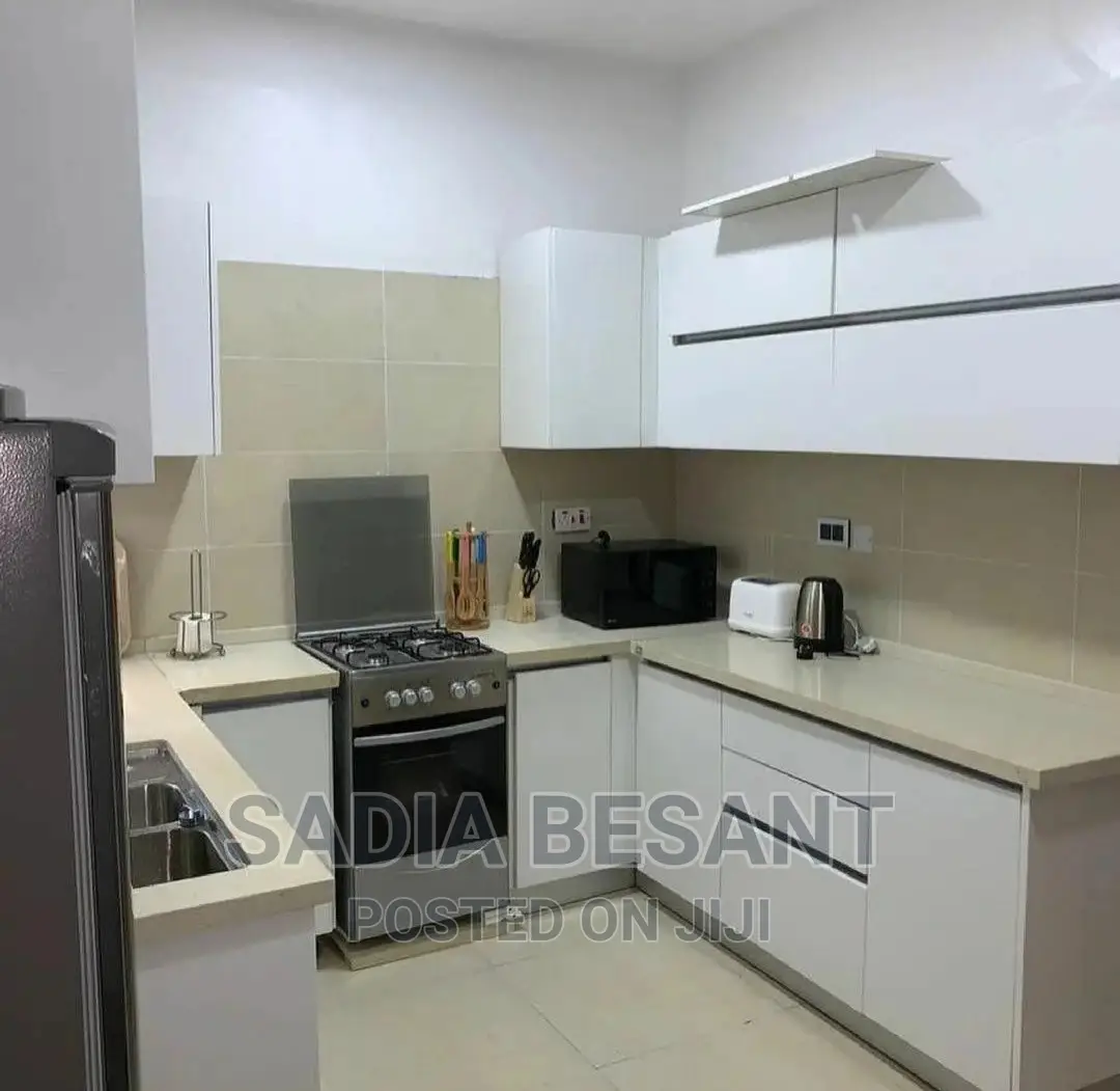 Mini Exquisite Kitchen Cabinet Design With Accessories