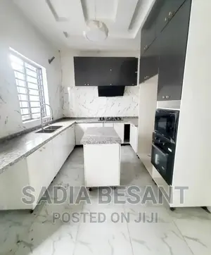Contemporary Kitchen Cabinet Design With Accessories