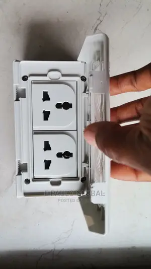 13amps Double Waterproof Socket