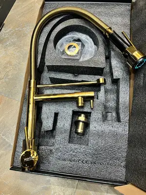 Gold Kitchen Sink Mixer Tap