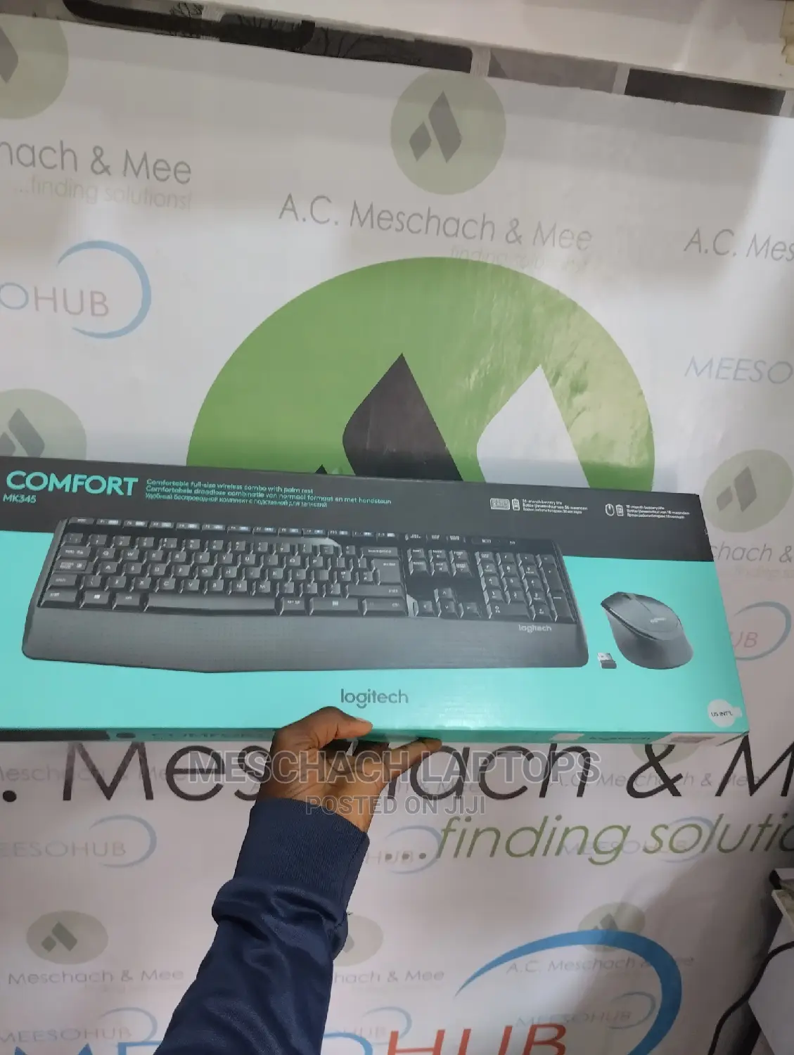 Mk345 Wireless Keyboard and Mouse