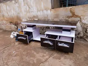 Top Notch TV Console With Led Light
