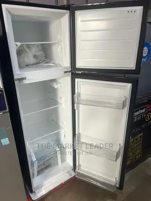 Midea Double Door Refrigerator Jazz Black Hd216f