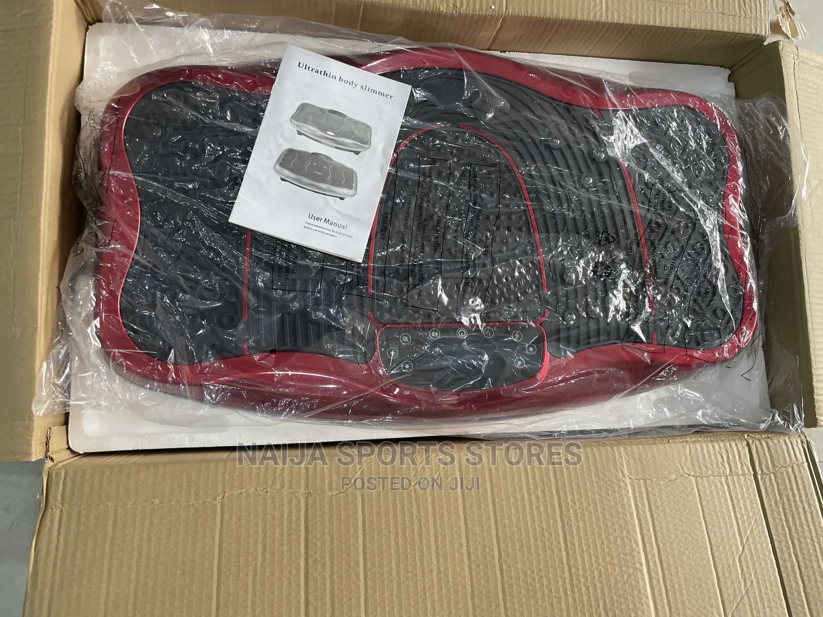 Platform Massager With Resistance Band
