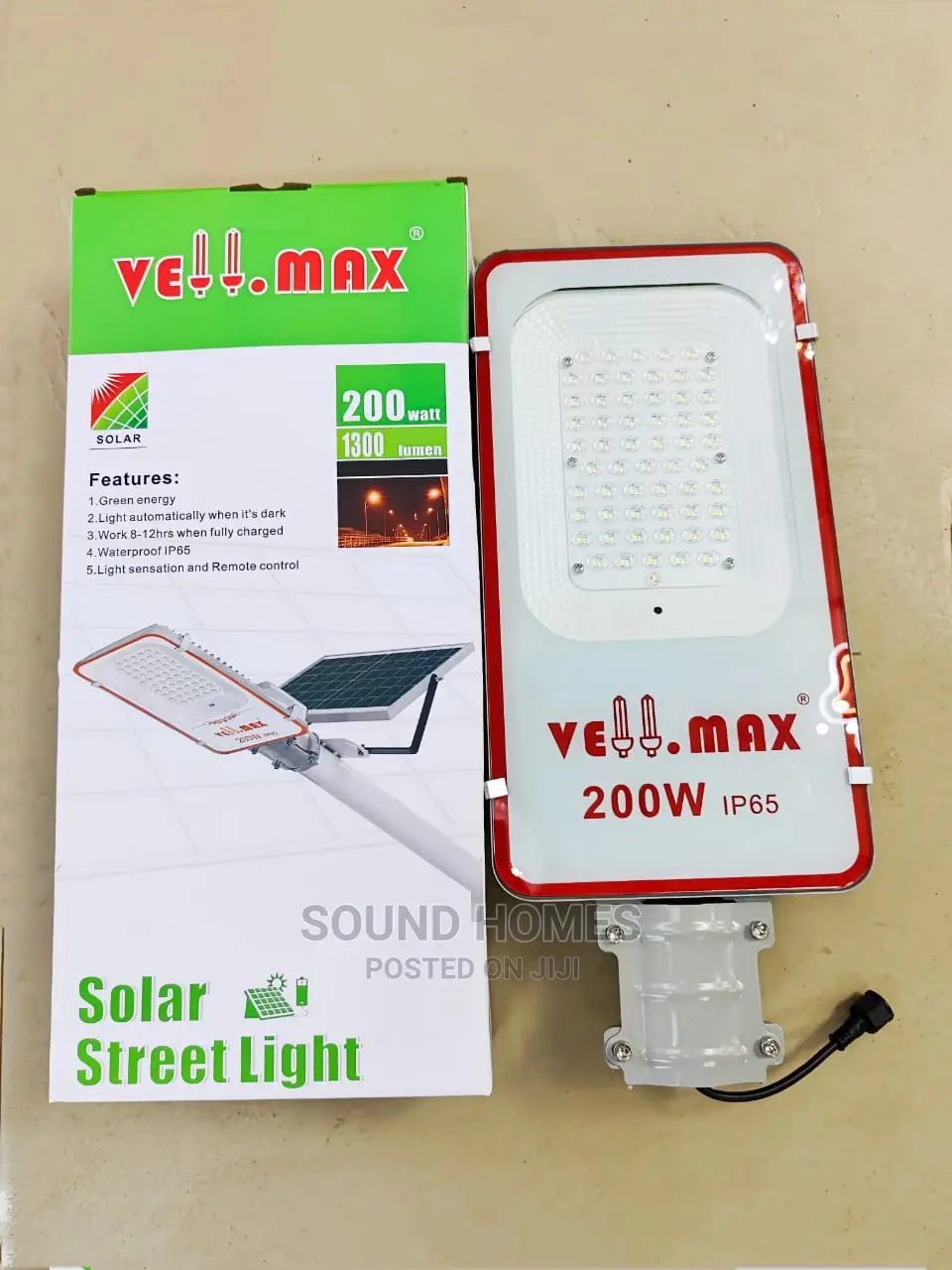 200w Led Solar Street Lamps
