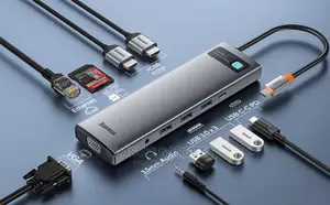 Baseus Usb-C Metal Gleam Series 11-in-1 Multifunctional Hun