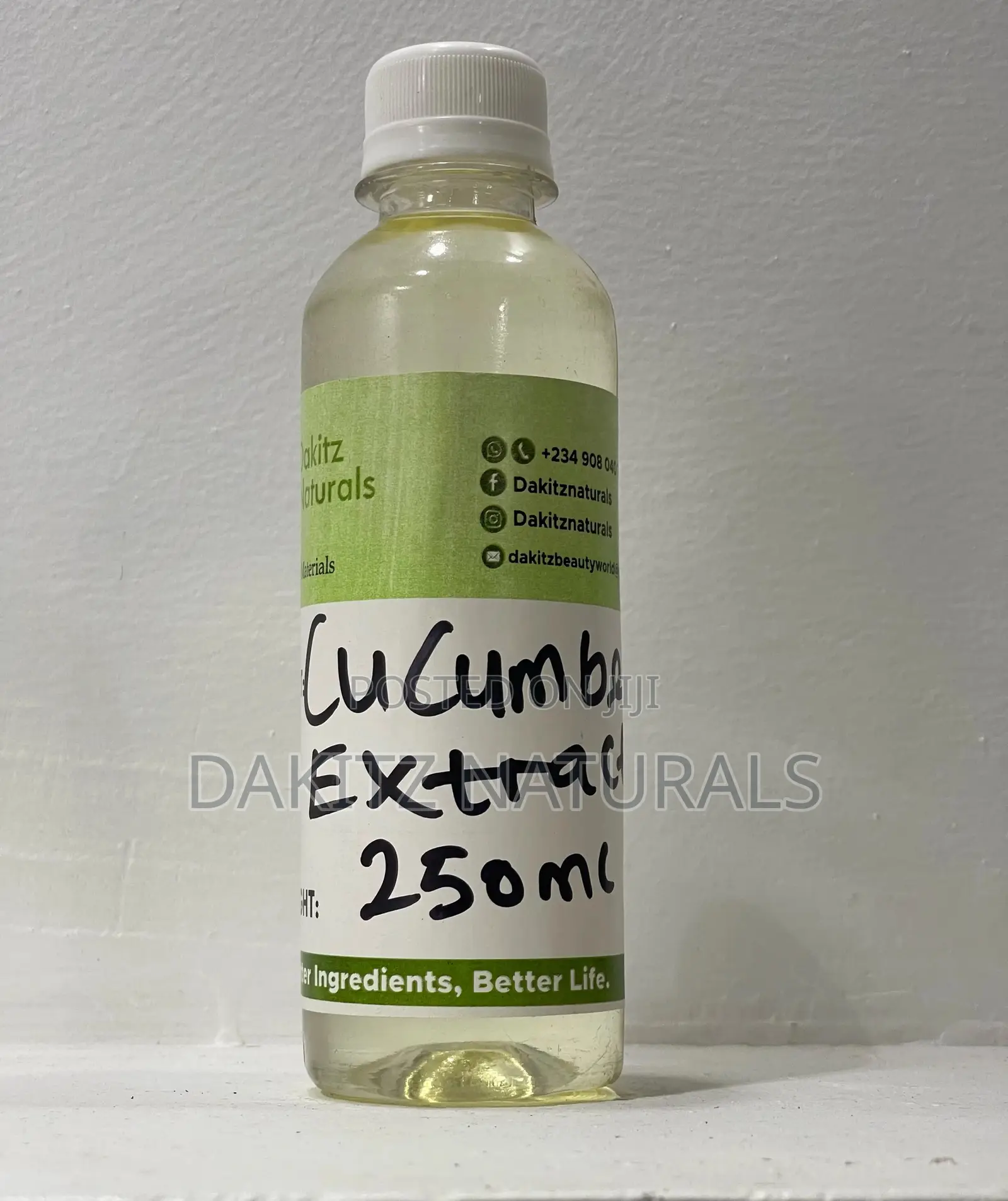 Cucumber Liquid Extract 100% (100ml)