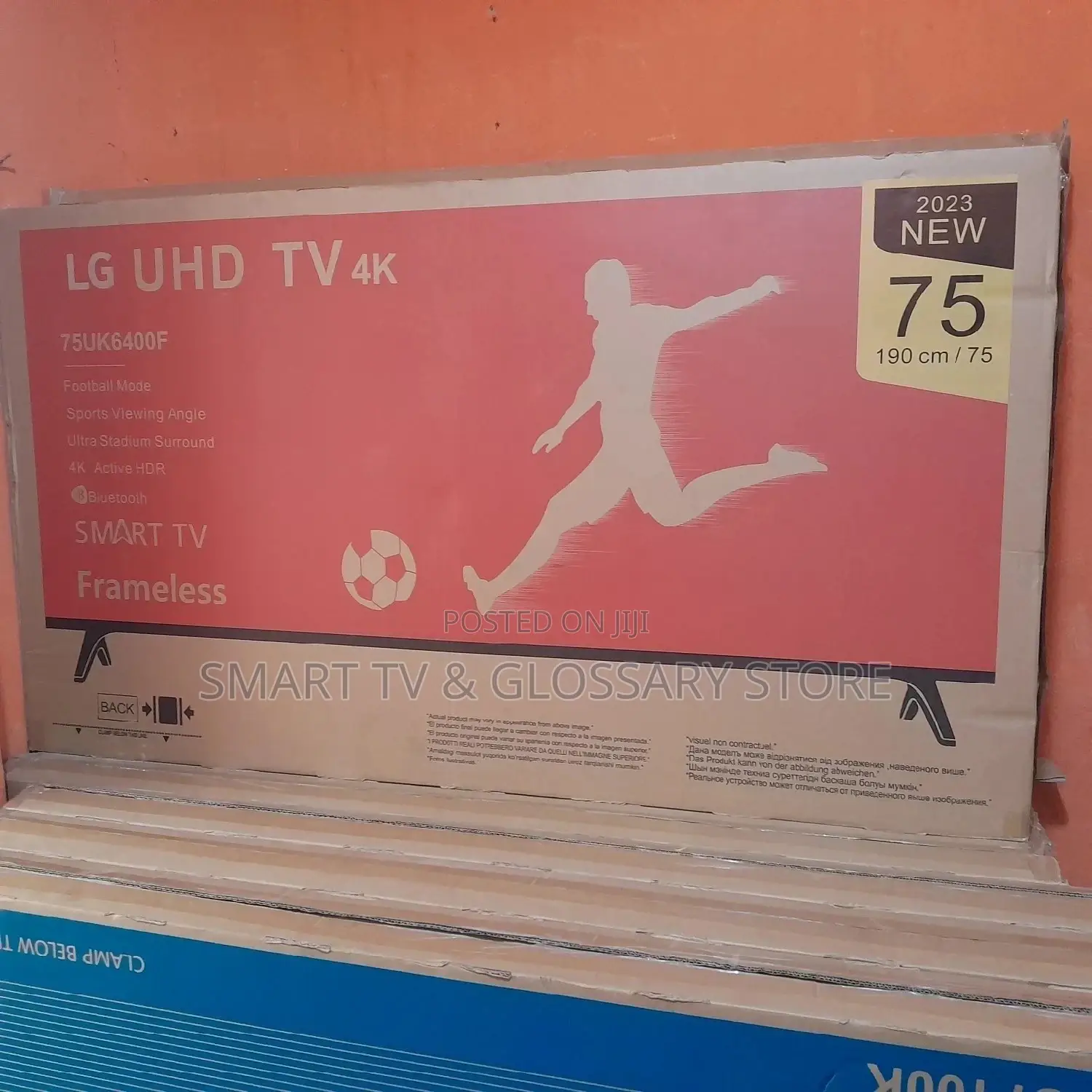 Frameless LG Android Smart TV