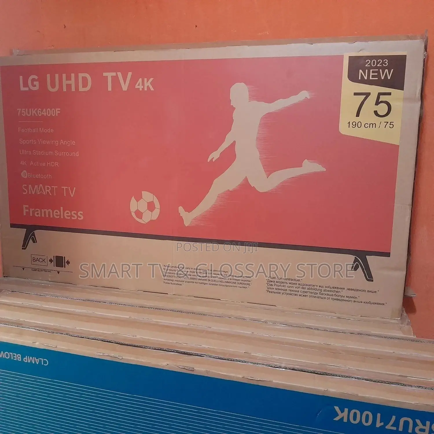 Frameless LG Android Smart TV