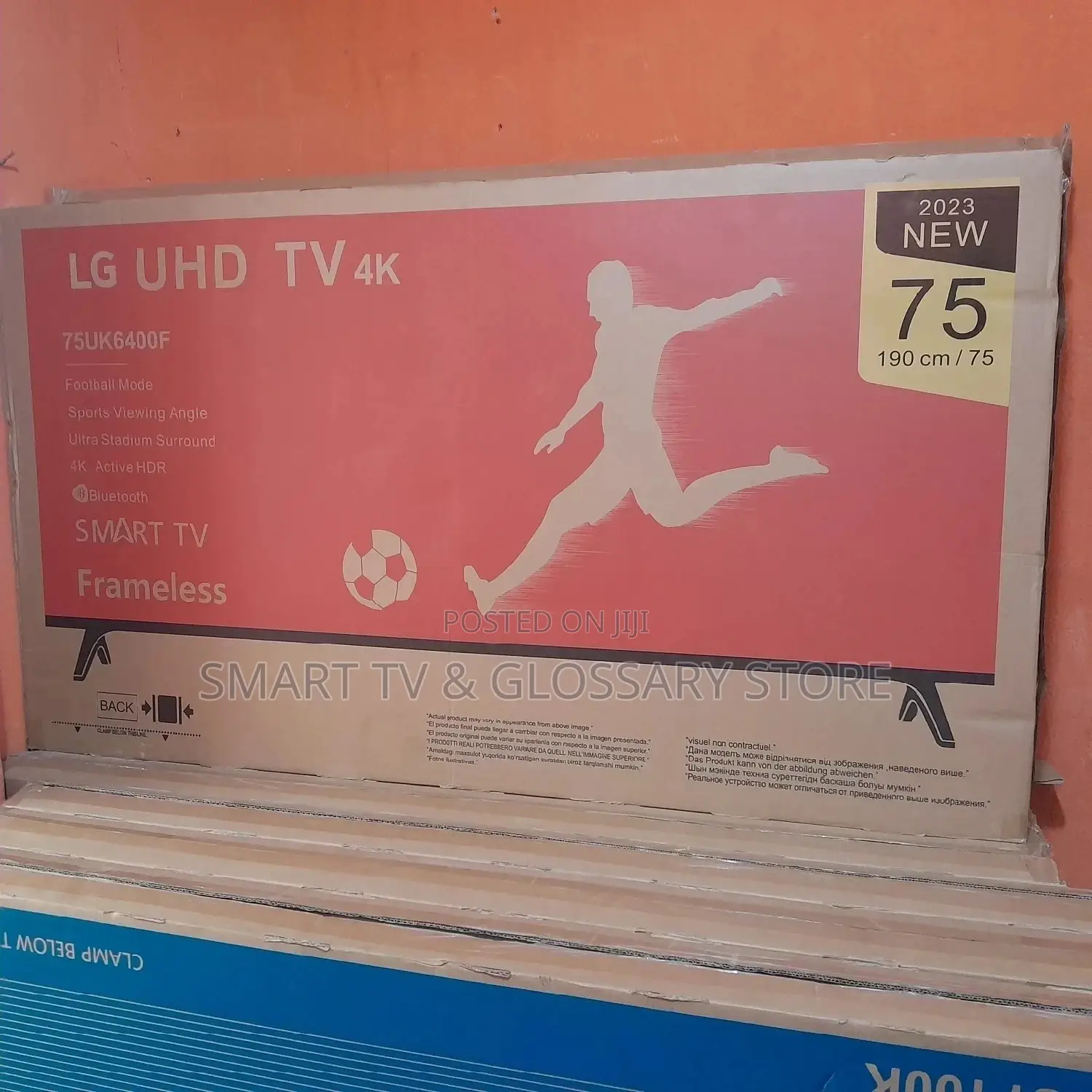 Frameless LG Android Smart TV