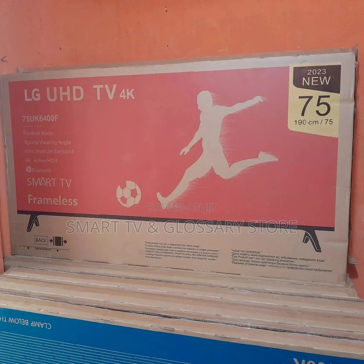 Frameless LG Android Smart TV
