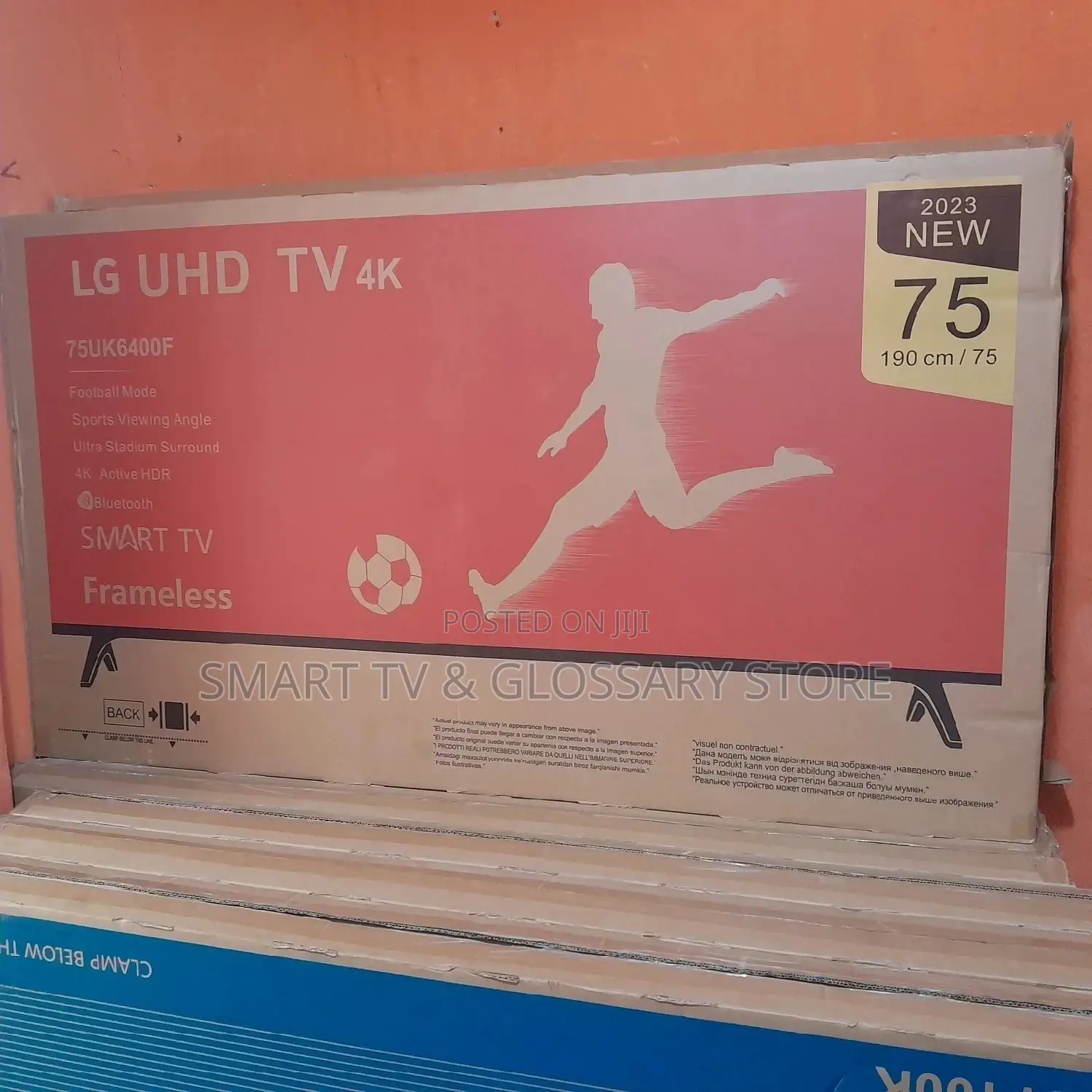 Frameless LG Android Smart TV