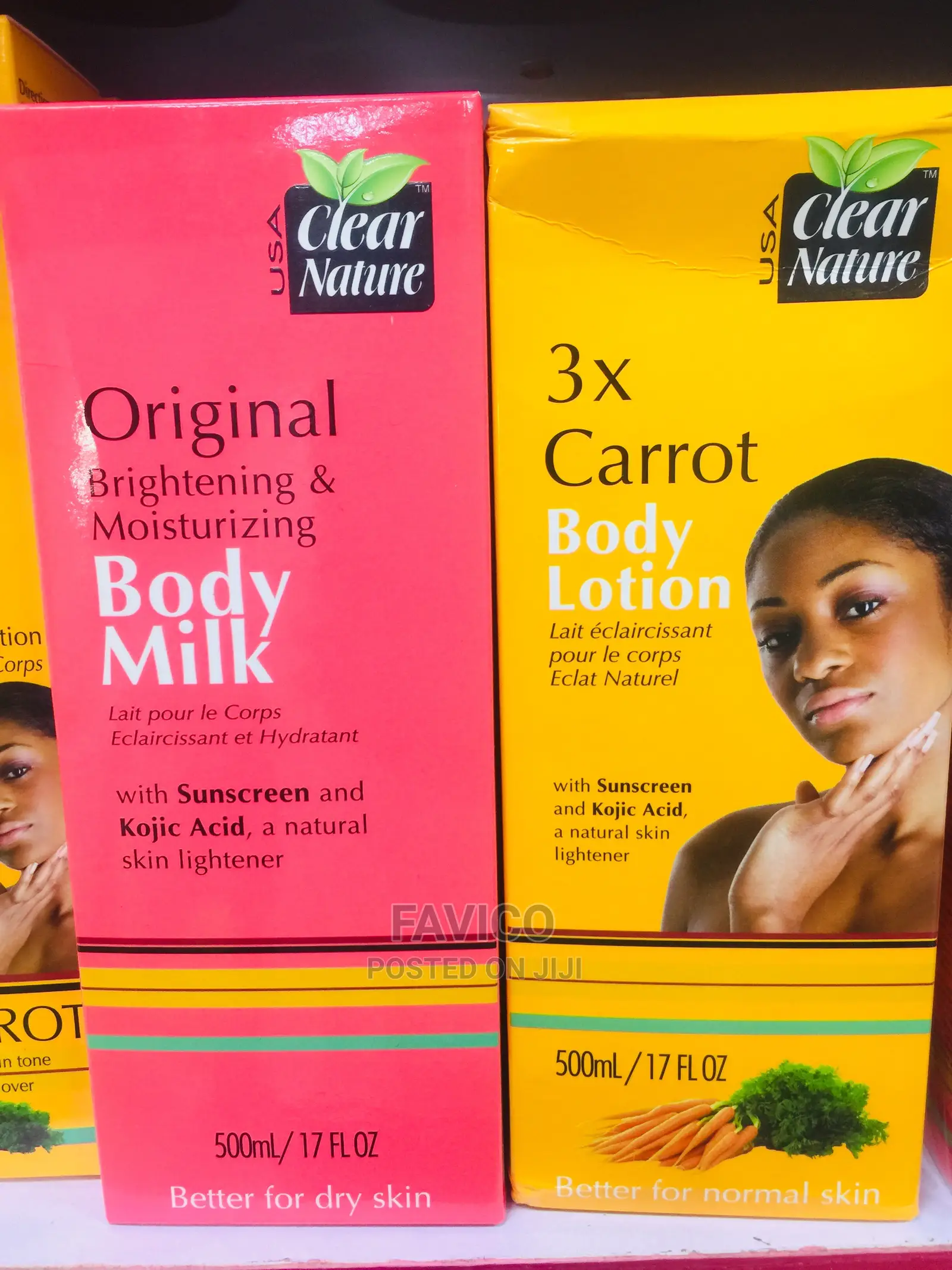 Clear Nature Milk Body Lotion