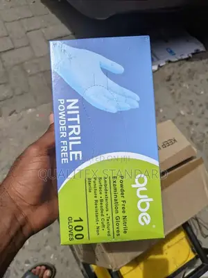 Qube Nitrile Powder Free Exam Gloves