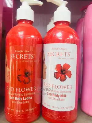 Jennifer Lopez Secret Red Flower  Lotion