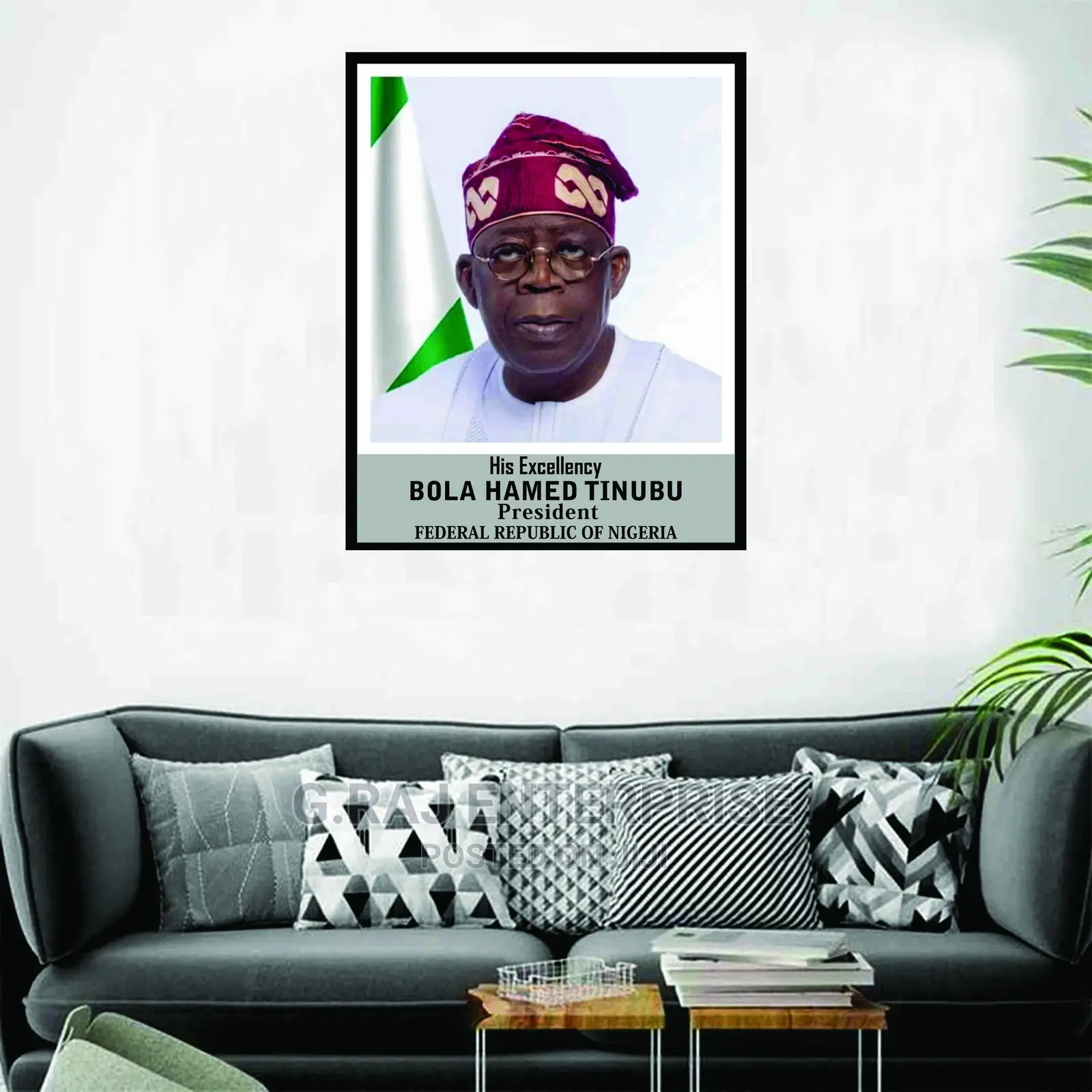 President Bola Tinubu Portrait