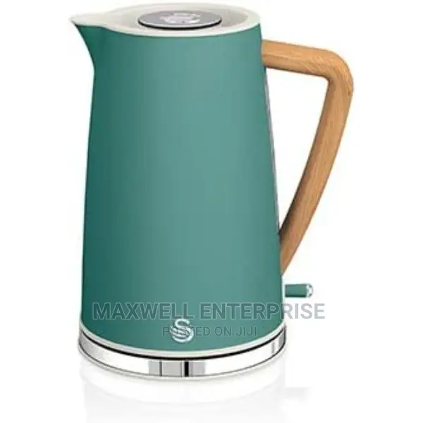 Swan Green Toaster and Kettle