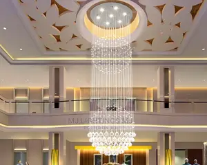 Crystal Chandelier Lighting Indoor Stair Lamp