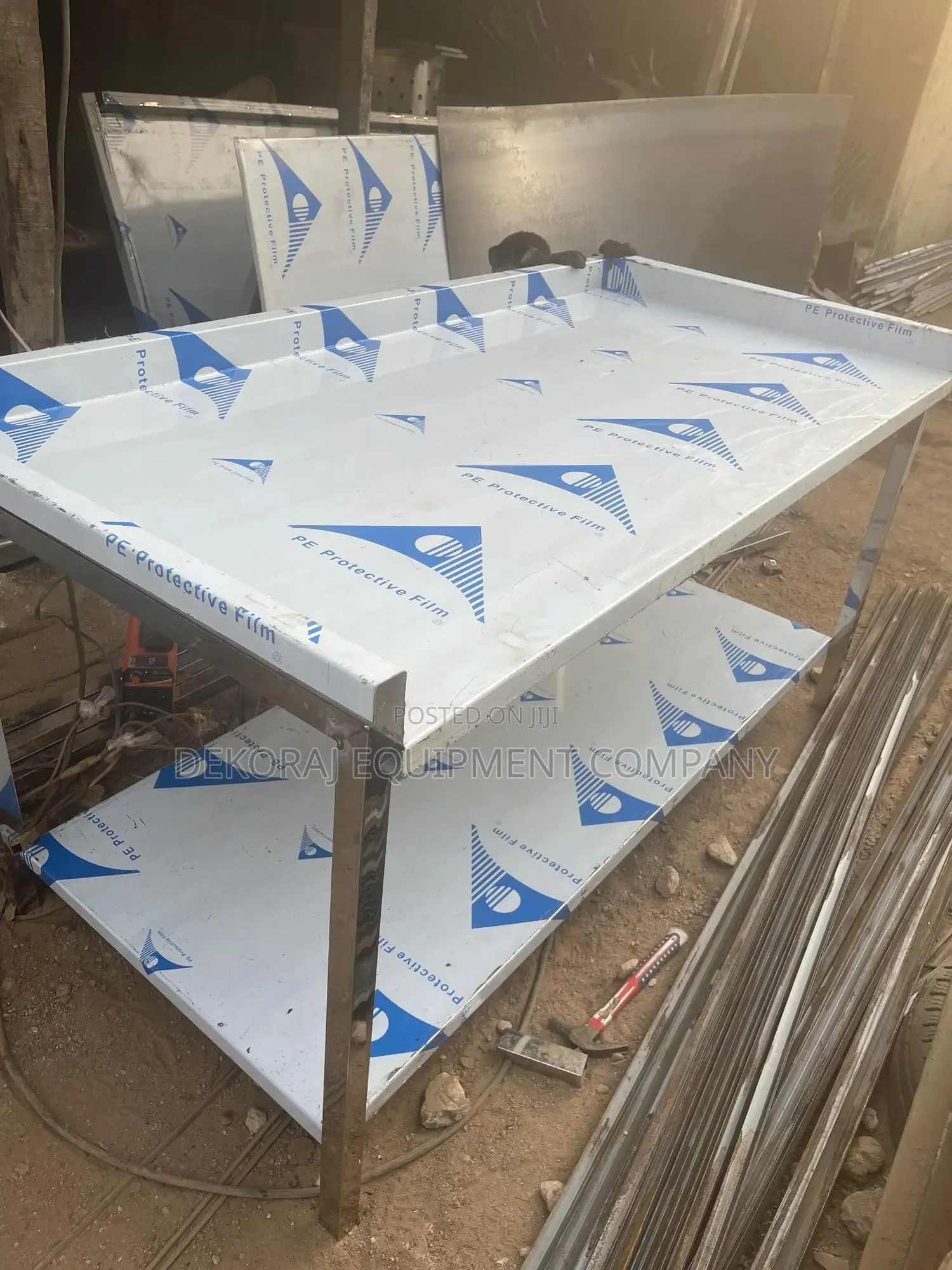 6ft Stainless Steel Working Table