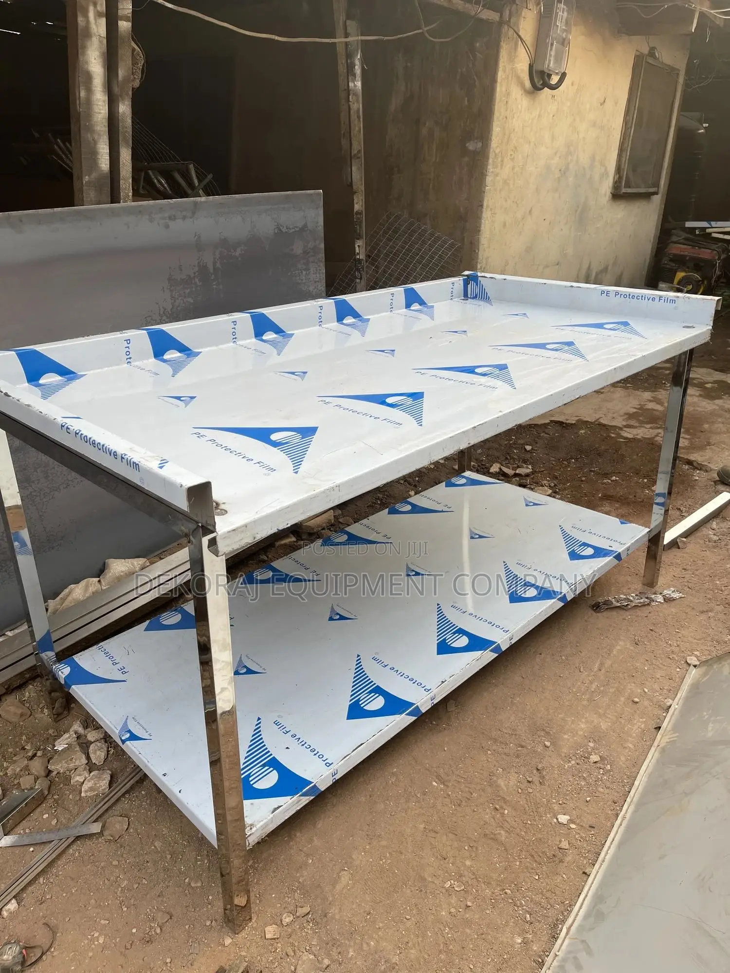 6ft Stainless Steel Working Table