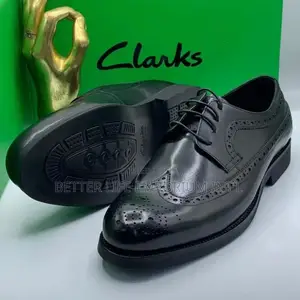 Photo - Lates Black Brogues Lace Up Shoes, Sizes 40-46 Available