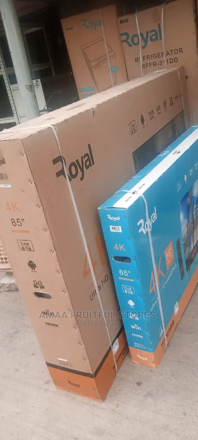 Royal 85inches Smart Tv