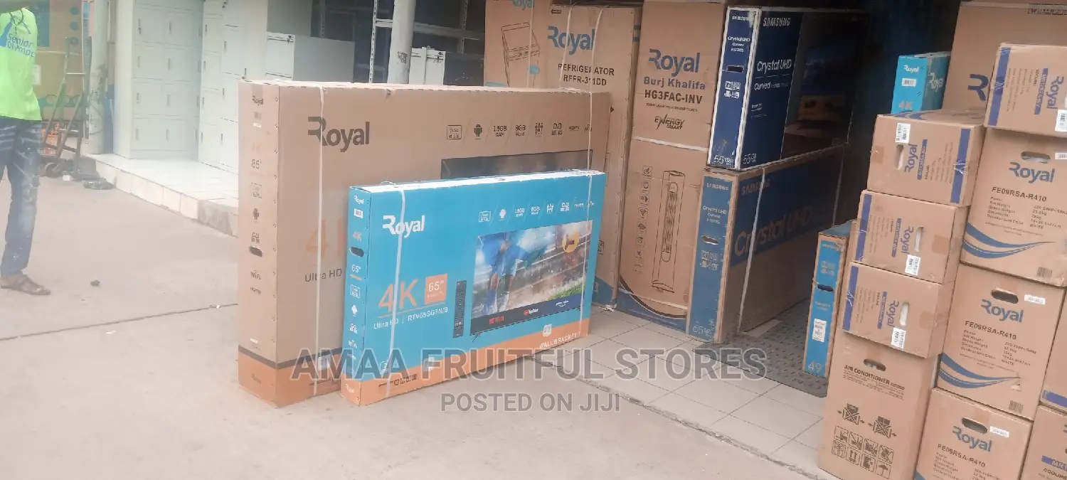 Royal 85inches Smart Tv